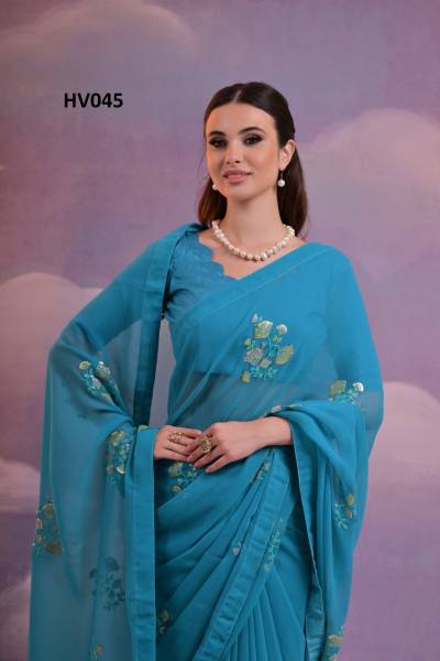 FASHION BERRY LALITA HV045 DESIGNER SAREE WHOLESALER IN SURAT